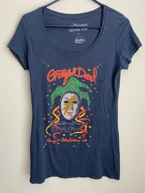 Grateful Dead Golden Goose Navy Short-Sleeve Graphic tee